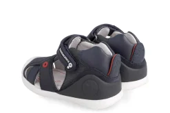 Biomecanics Sandalias^Sandalias Primeros Pasos 222132/A Azul Marino (Rejilla)