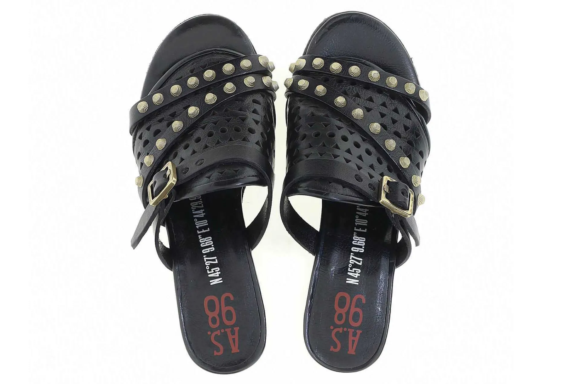 As98 Zuecos Y Mules^Zuecos De Tacon Alis